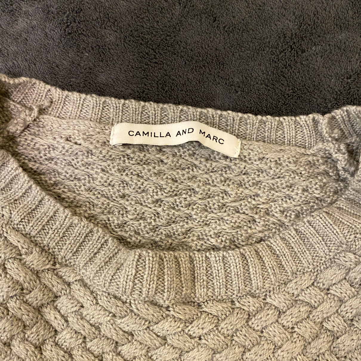 Jumper Camilla And Marc Grey size S 